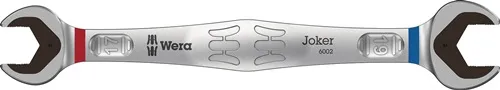 Doppelmaulschlüssel 6002 Joker 17x19mm L.235mm ma verchr.WERA
