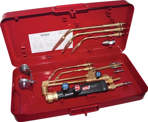 Schweiß- und Schneidgarnitur RHÖNA 2001 Schneidbereich 10 - 100 mm GCE