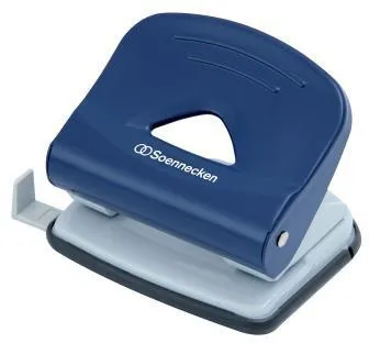 Soennecken Locher 3277 bis 25Blatt Metall blau