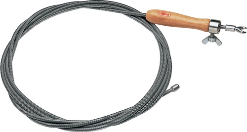 Rohrreinigungswelle L.10m Wellen-D.10mm Krallen-D.20mm doppellag.CABERE