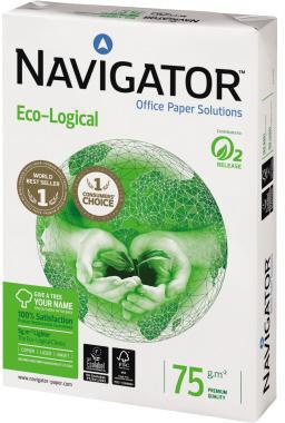 Navigator Kopierpapier Eco-Logical 82467A75S DIN A4 75g 500 Bl./Pack.