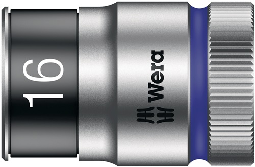 Steckschlüsseleinsatz 8790 HMC HF 1/2 Zoll 6-kant SW 16mm L.37mm WERA