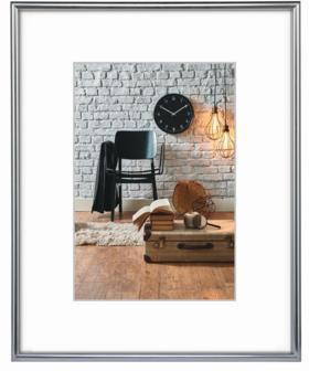 Hama Bilderrahmen Sevilla 00066432 21x29,7cm Kunststoff silber