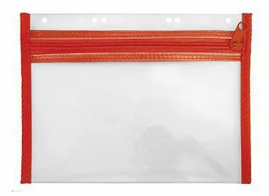 Veloflex Reißverschlusstasche VELOBAG XXS 4350020 DIN A5 rot