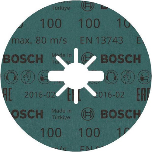 Bosch Fiberschleifscheibe PRO R574 D.125mm Körnung 100 X-LOCK