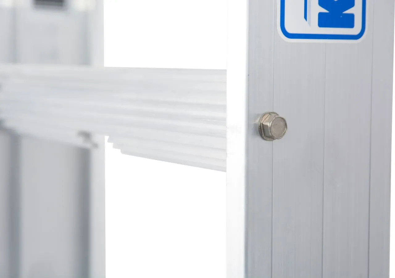 Krause STABILO KaminkehrerLeiter Alu-Natur 1x10 Sprossen