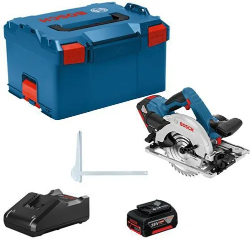Bosch Akku-Kreissäge GKS 18V-57G Sp.18V Drehz.3400 1/min Sägeblatt-D165mm m.2xAkku 4Ah
