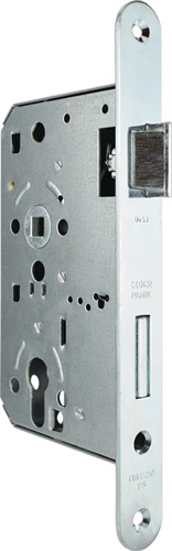Panik-Einsteckschloss 1007PPFR Fkt.E rd.24/65/72/9mm DIN re.STA verz.m.Wechsel