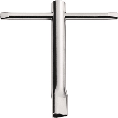 TECWERK Dreikantsteckschlüssel DIN 22417 A Gr.M8 L.125mm verz.