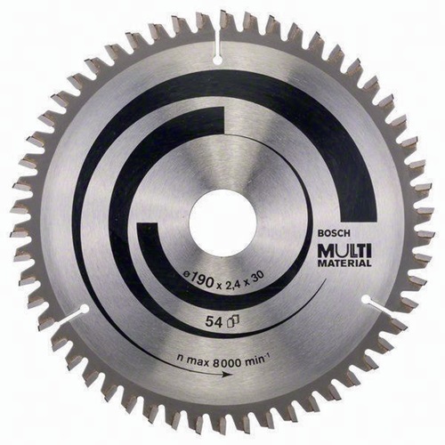 Bosch Kreissägeblatt AD 190mm Z.54 HLTCG Schnitt-B.2,4mm