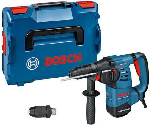 Bosch Bohrhammer GBH 3-28 DFR Aufnahme-L.800W Schlagenergie max.3,1J SDS-Plus G.3,6kg