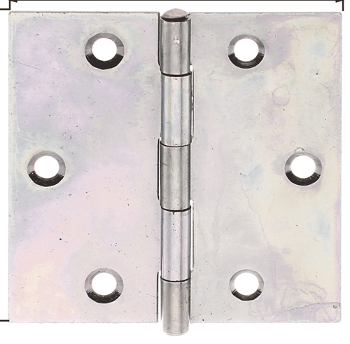 Scharnier sendzimirverzinkt quadratisch GAH