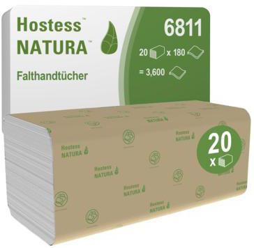 Scott Papierhandtuch Natura 6811 Z/Z 2lg. 25x23cm 20x180 Bl./Pack.