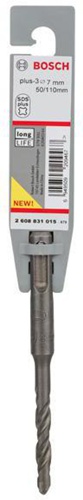 Bosch Hammerbohrer Arbeits-L.50mm D.7mm L.110mm SDS plus-3