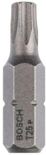 Bosch Schrauberbit Extra-Hart ISO1173 C6.3 T25 L.25mm 1/4Zoll-Außen-6kt 10erPack