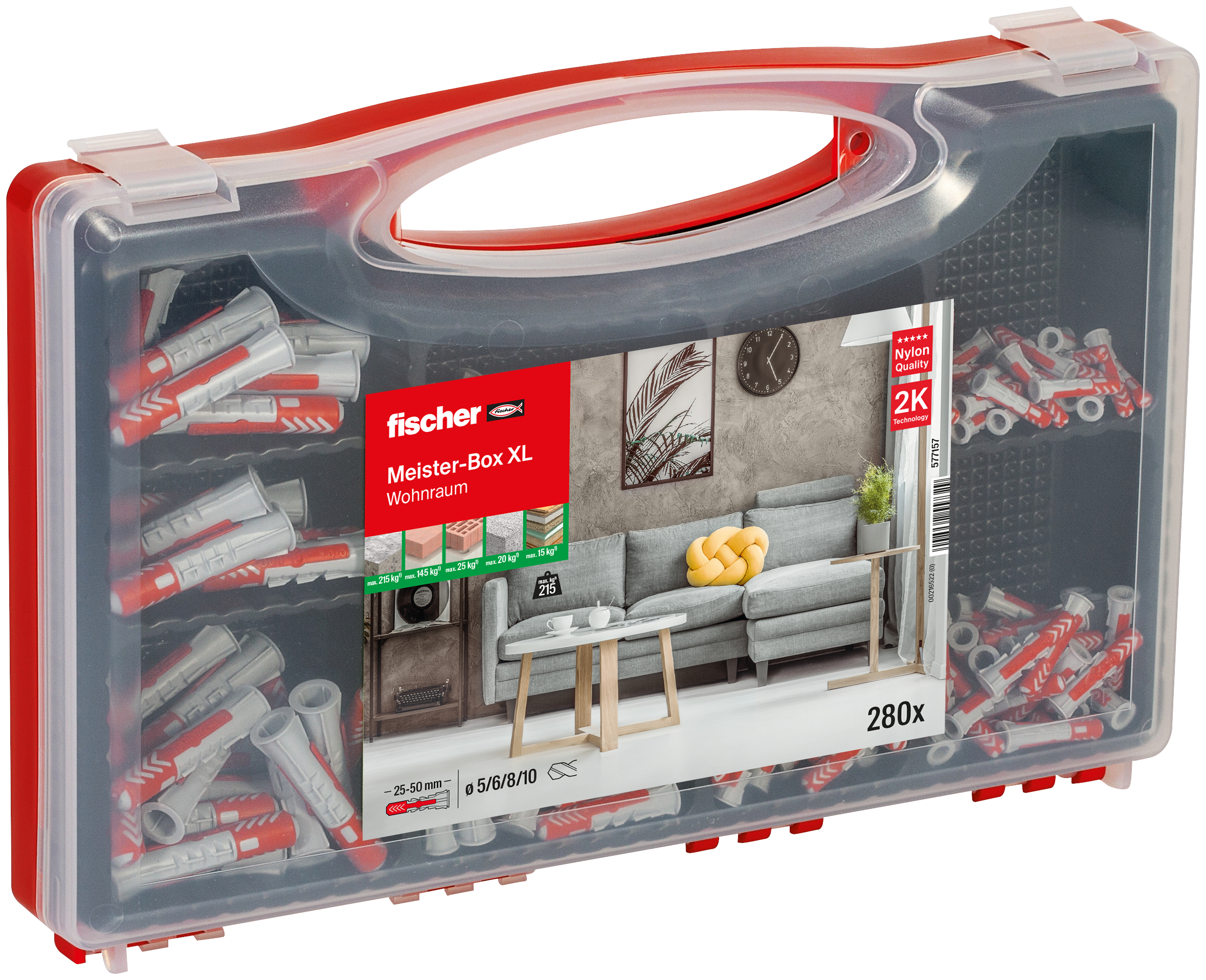 fischer Meister-Box XL Wohnraum (280 Teile)