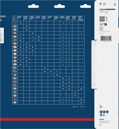 Bosch Kreissägeblatt Expert for Wood D.300mm Bohrung 30mm 72Zähne Zahform WZ 