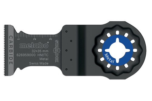 Tauchsägeblatt Starlock L.35mm B.32mm HM Zahnt. 1,3mm/20TPI 1 St. Metabo