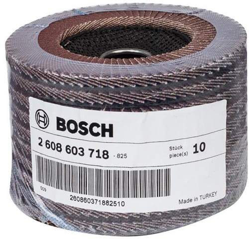 Bosch Fächerschleifscheibe X431 Standard for Metal Scheiben-D.125mm Körn.80 Glasgewebe