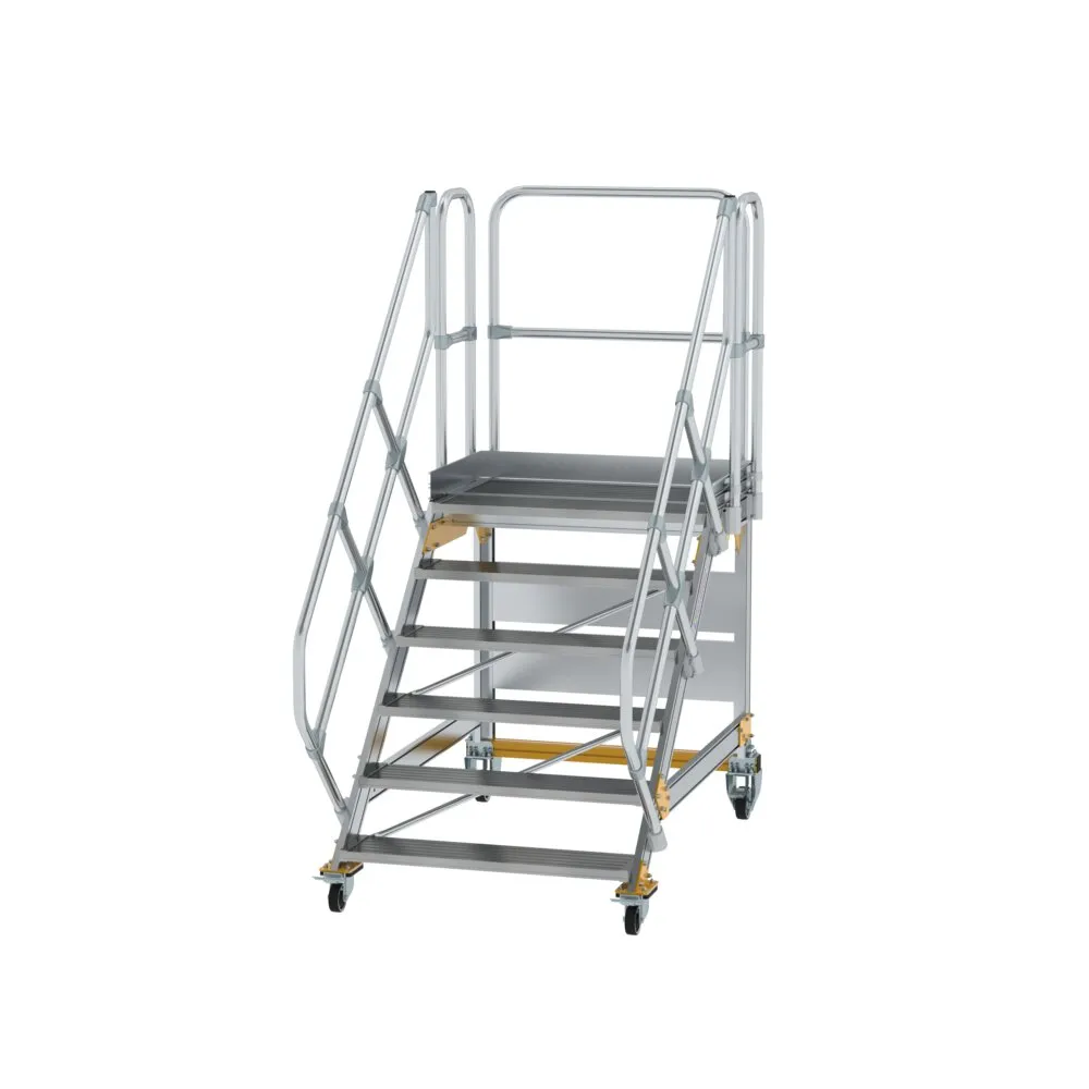 MUNK Plattformtreppe Aluminium,Stahl verzinkt
