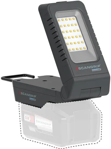 LED-Strahler BASIC CONNECT 97 W 1000 lm 5,2 Ah 18 V IP30 SCANGRIP