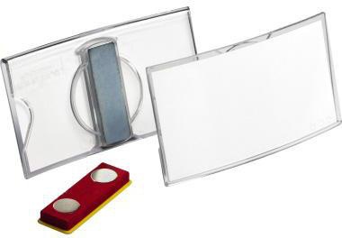 DURABLE Namensschild 812319 40x75mm mit Magnet 25 St./Pack.