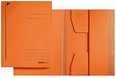 Leitz Jurismappe 39240045 DIN A4 3Klappen Karton orange