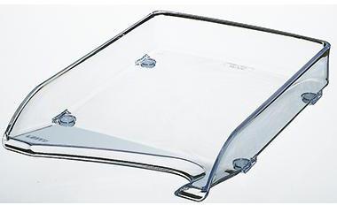 Leitz Briefablage Elegant 52200002 DIN A4 stapelbar PS glasklar