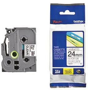 Brother Schriftbandkassette TZE251CIV sw auf ws