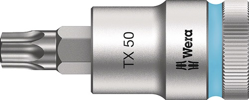 Steckschlüsseleinsatz 8767 C HF TORX® 1/2 Zoll T50 L.60mm WERA