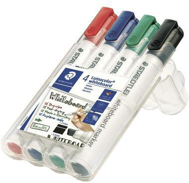 STAEDTLER Whiteboardmarker Lumocolor 351 B WP4 4 St./Pack.