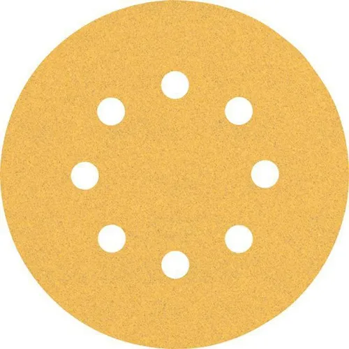 Bosch Schleifpapier EXPERT C470 D.125mm Körnung 100 8Löcher f.Exzenterschleifer 50 St.