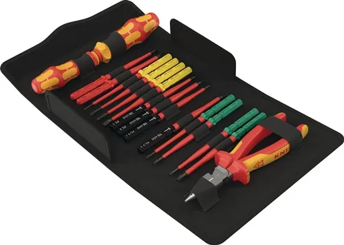 Schraubendrehersatz VDE 17 ext.slim 2 Tool Finder 17-tlg.m.Ratschenfunktion VDE