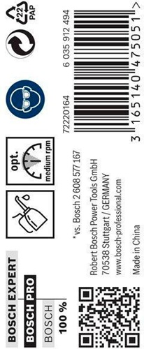 Bosch Metallbohrer PRO Metal Arbeits-L.69mm D.6,9mm L.109mm 10St.