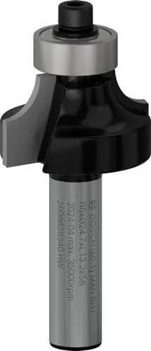 Bosch Abrundfräser Standard for Wood Radius 6mm Arbeits-L.13,5mm L.53mm
