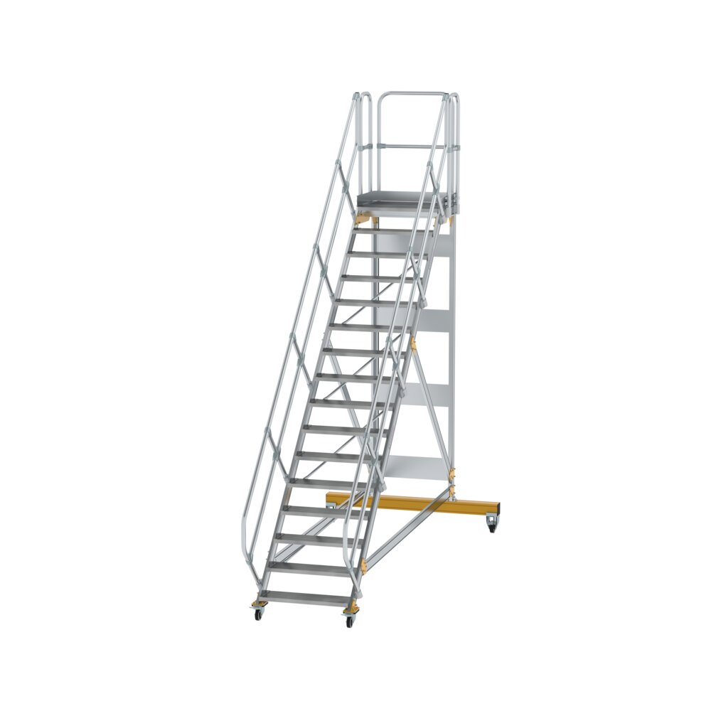 MUNK Plattformtreppe Aluminium,Stahl verzinkt