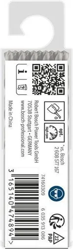 Bosch Metallbohrer PRO Metal Arbeits-L.43mm D.3,8mm L.75mm 10St.