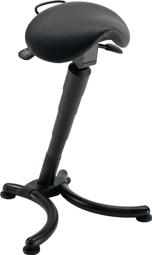 Stehhilfe Kunstleder Sitz-H.660-870mm STA schwarz MEY