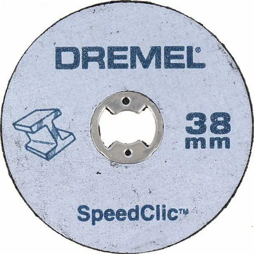 Bosch Trennscheiben-Set DREMEL® EZSpeedClic Arbeits-D38mm Arbeits-T14mm m.Aufspanndorn