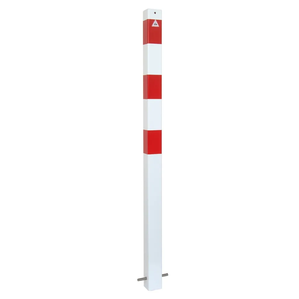 Absperrpfosten 70 x 70 mm ortsfest zum Einbetonieren