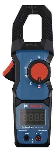 Bosch Stromzangenmultimeter GMC 600-15 Prof.600V AC/DC,Strom A:600 AC/DC