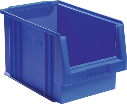 Sichtlagerkasten PLK L330xB213xH200mm PP blau LA-KA-PE