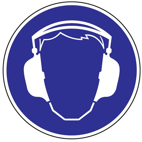 Gebotszeichen ASR A1.3/BGV A8 Gehörschutz benutzen