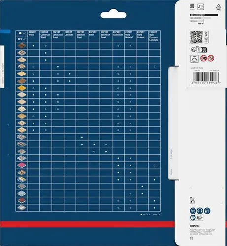 Bosch Kreissägeblatt Expert for Stainless Steel D.230mm Bohrung 25,4mm 46Zähne HLTCG