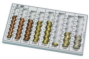 WEDO Geldzählbrett ECO II 160100837 328x178x31mm lichtgrau