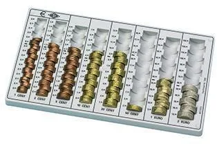 WEDO Geldzählbrett ECO II 160100837 328x178x31mm lichtgrau