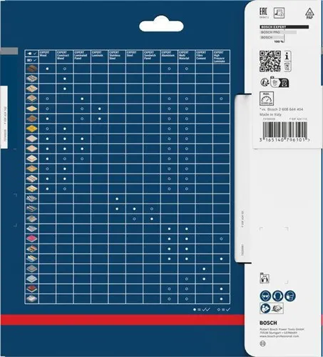Bosch Kreissägeblatt Expert for Wood D.190mm Bohrung 20mm 24Zähne WZ