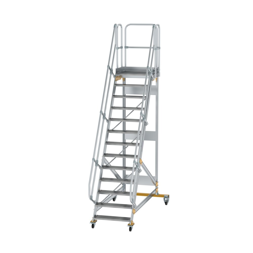 MUNK Plattformtreppe Aluminium,Stahl verzinkt