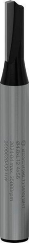 Bosch Nutfräser Standard for Wood Arbeits-L.12,4mm D.4,8mm L.51mm Schaft 6mm