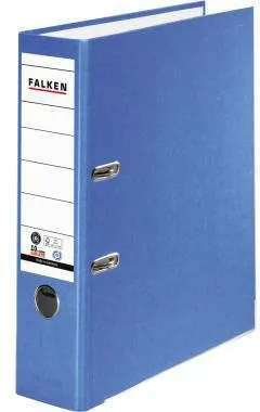 Falken Ordner Recycolor 11285673 DIN A4 80mm Papier blau